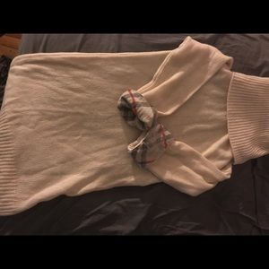 Burberry Cowl Neck Sweater Tunic/Dress
